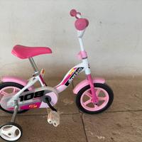 Bicicletta dino 108 per bambina