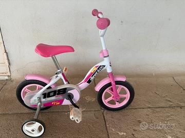 Bicicletta dino 108 per bambina