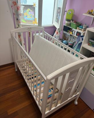 Lettino  neonato orsetto Pali + materasso