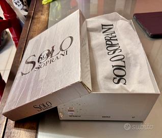Scarpe Solo Soprani scamosciate nere