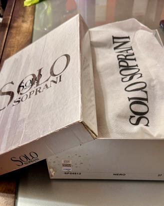 Scarpe Solo Soprani scamosciate nere