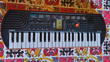 Tastiera Casio SA 76 scuola media