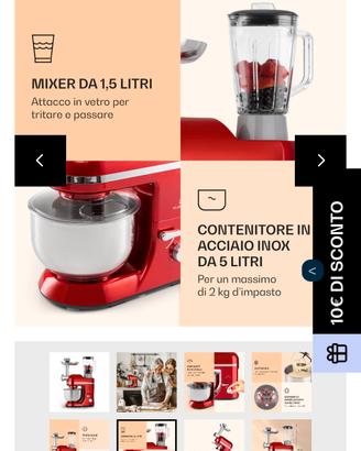 Klarstein Robot da cucina completo