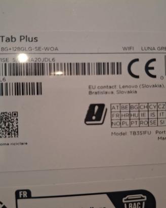 Lenovo Tab Plus