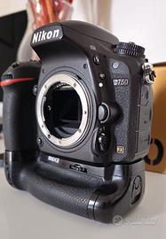 NIKON D750 +BATTERY GRIP