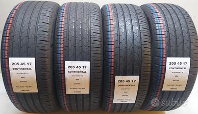 4 GOMME 205 45 17 CONTINENTAL BR2254