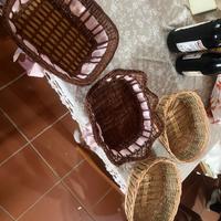 Cestini vimini set