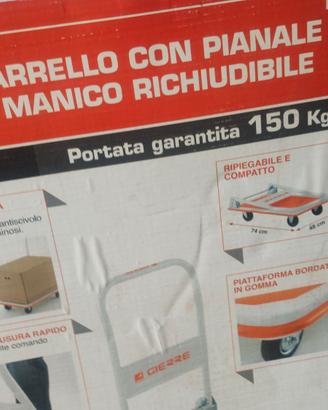Carrello a Piattaforma Gierre GE500 - nuovo