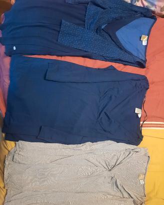 magliette canotta e camicia premaman 