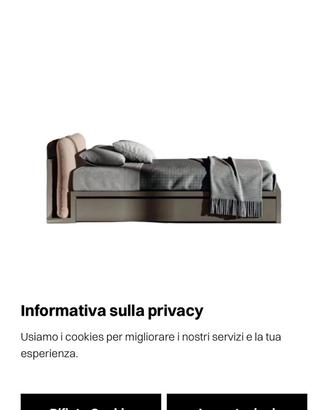 Letto lago singolo piu estraibile