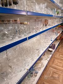 bicchieri oggettistica usati