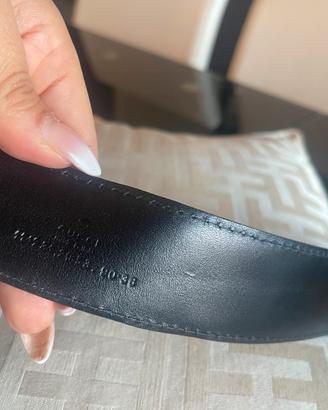 Cintura Gucci nera