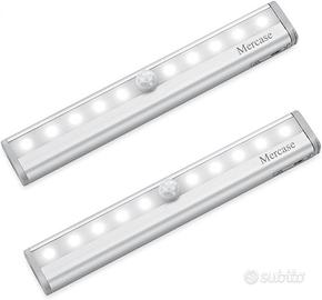 Luce Led con Sensore (Confezione da 2)
