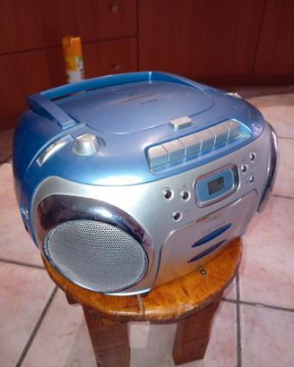 Radio fm cd e music cassette