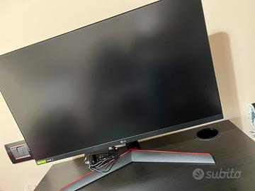 Lg Monitor UltraGear Gaming IPS 27" Quad HD 1 ms