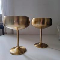 VonShef set 2 pezzi coppe bicchieri champagne