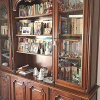 libreria legno massello