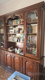 libreria legno massello