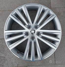 4 Cerchi in lega ORIGINALI Skoda 19" (Kodiaq, Tigu