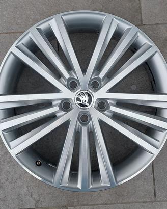 4 Cerchi in lega ORIGINALI Skoda 19" (Kodiaq, Tigu