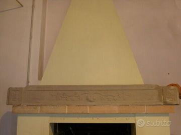 VECCHIA TRAVE per CAMINO IN PIETRA SERENA ARENARIA