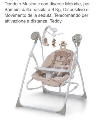 Sdraietta altalena dondolino con melodie
