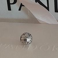 pandora charm clip mappamondo 