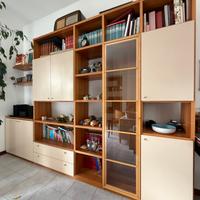 Mobile libreria con vetrinetta