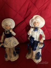 Coppia statuine Capodimonte