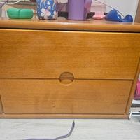 Comodino in rovere massello