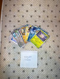 Lotto figurine Pokémon Scarlatto e Violetto