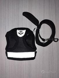 Pettorina e guinzaglio per gatto / cane XXS