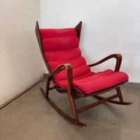 Cassina 572 rocking chair Gio Ponti style