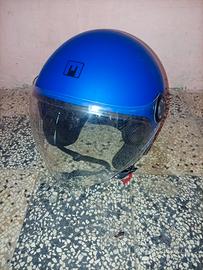 Casco Jet scooter blu taglia XL
