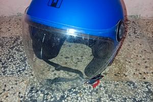 Casco Jet scooter blu taglia XL