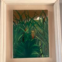 quadro cullio- GUFO TRA ERBE