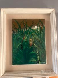 quadro cullio- GUFO TRA ERBE