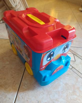 Gioco di costruzioni per bambini con camion