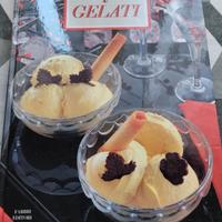 Libri cucina q.tà 2,  gelati e sorbetti