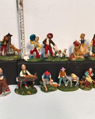 Pastori presepe cartapesta 20 euro al pezzo 