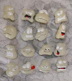 Fantasmini Fluorescenti Kinder Sorpresa anni 90