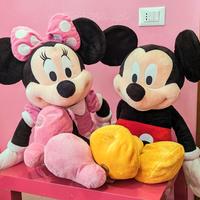 Peluche Disney Topolino Minnie grandi 75 cm