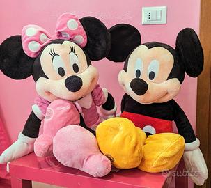 Peluche Disney Topolino Minnie grandi 75 cm