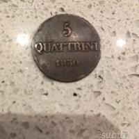 Moneta da 5 quattrini del 1830