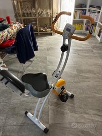 Ultrasport F-bike pieghevole - Cyclette da casa