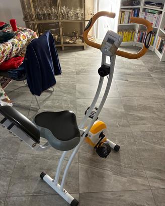 Ultrasport F-bike pieghevole - Cyclette da casa