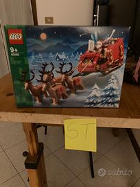 Lego 40499 Slitta Babbo Natale Misb