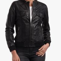 Per ragazza giacca LEE COOPER  pelle nera