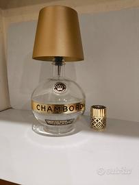 Lampada Chambord Bottiglia Led Oro