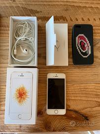 IPhone SE Oro 16GB + vetro protettivo + cover
